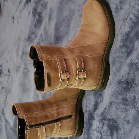 Harley-Davidson TAN Riding/Moto Boots - Picture 3 of 9